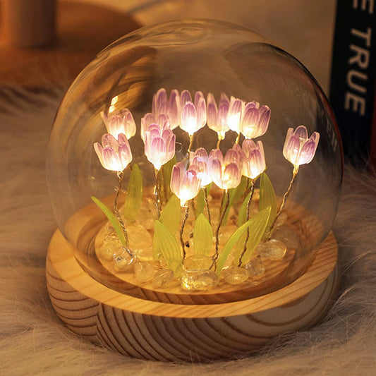 Tulip Night Light Battery Operated Tulip Flower 