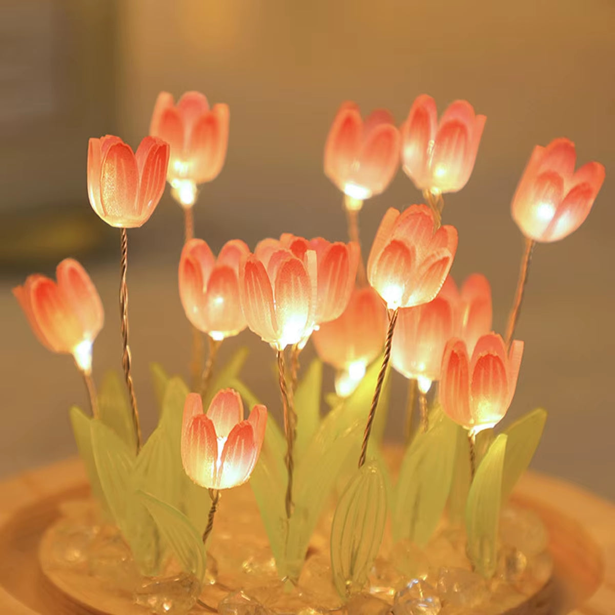 Tulip Night Light Battery Operated Tulip Flower 