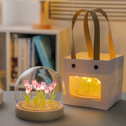 Tulip Night Light Battery Operated Tulip Flower 